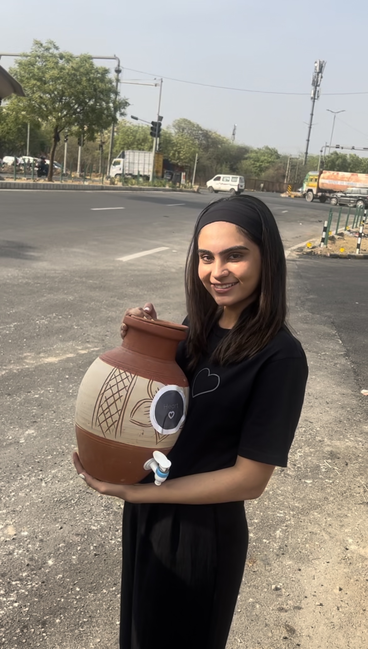 Water pots distribution